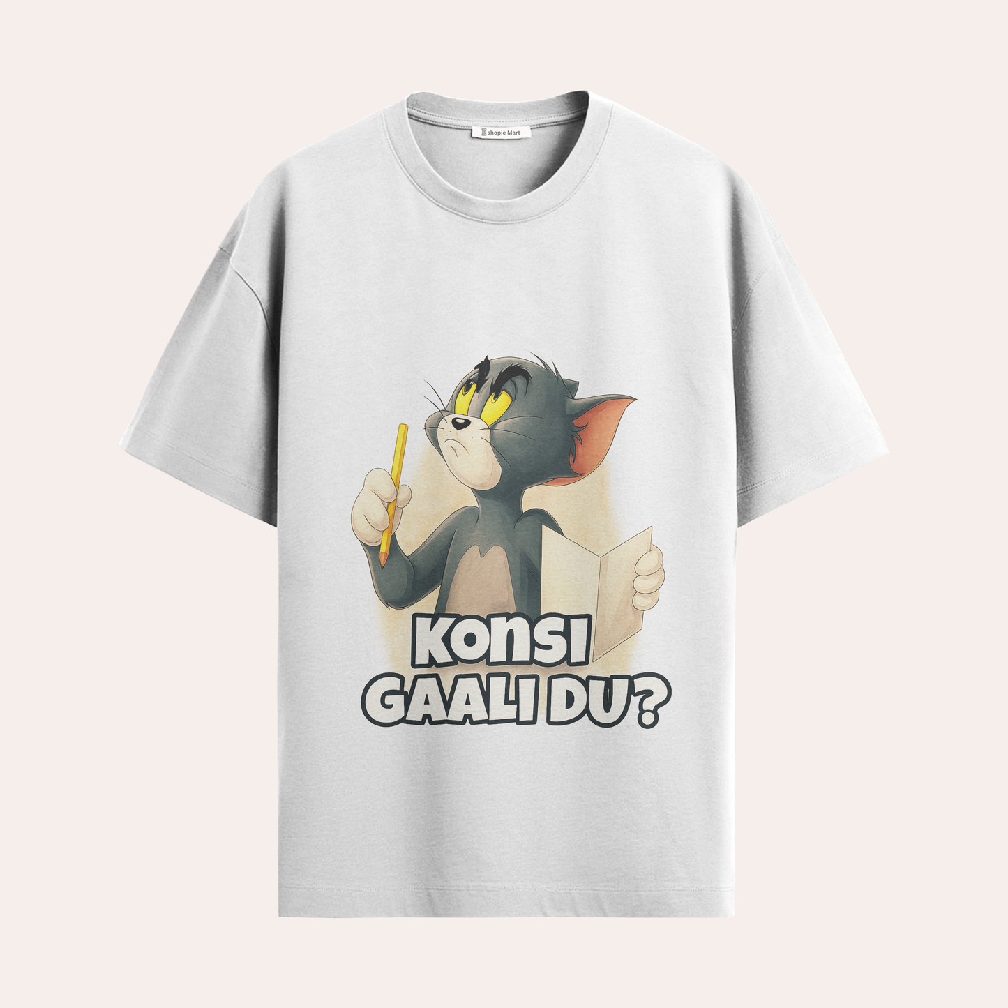 Tom Funny Graphic T-Shirt – "Konsi Gaali Du?"