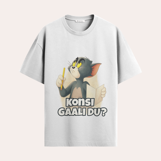 Tom Funny Graphic T-Shirt – "Konsi Gaali Du?"